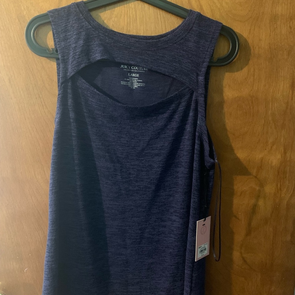 Blue tank top